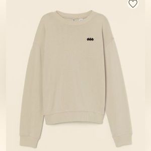 H&M Sweatshirt with Embroidery